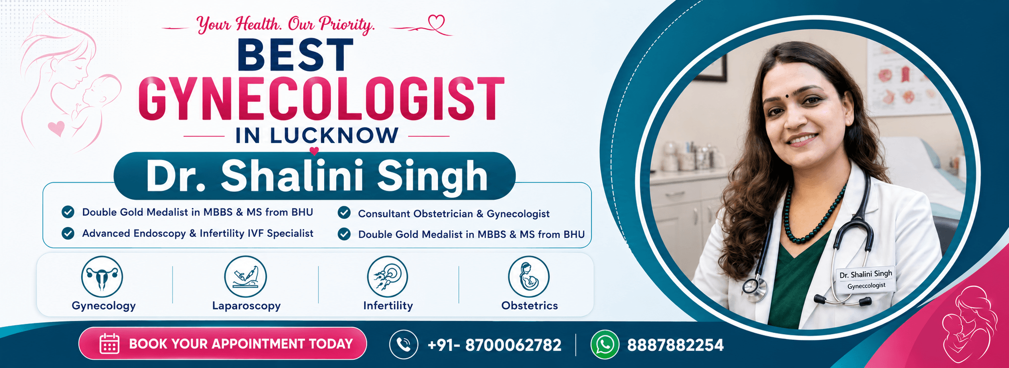 Best Gynecologist in Lucknow - Dr. Shalini Singh